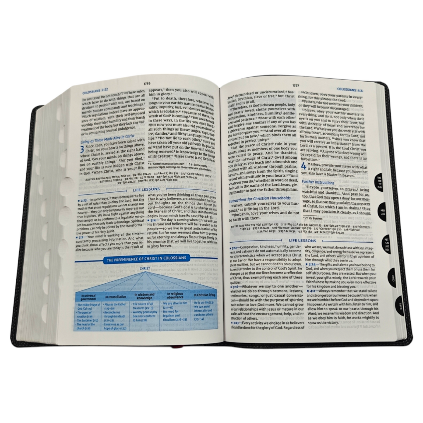 NIV, Charles F. Stanley Life Principles Bible, 2nd Edition