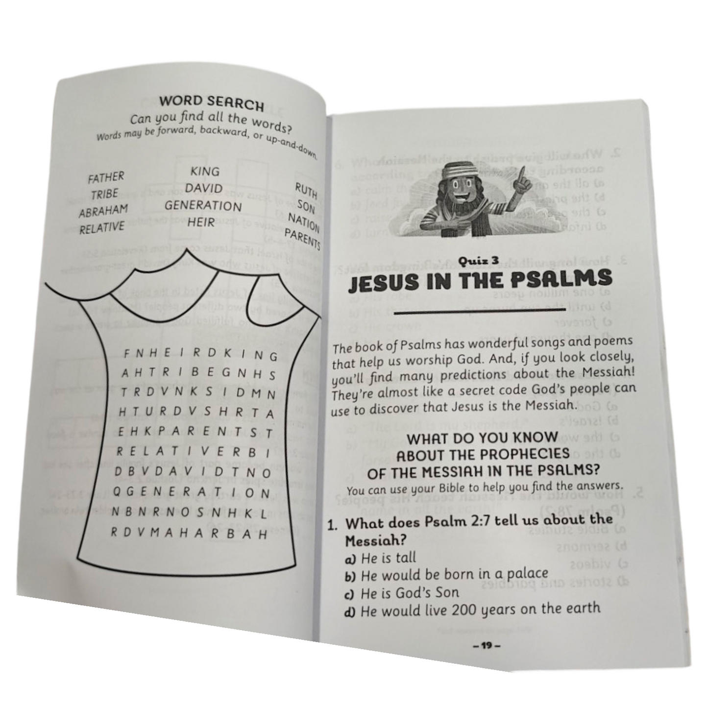 Our Daily Bread for Kids Bible Quizzes & Games: All About Jesus by Crystal Bowman & Teri McKinley | 20 Quizzes and 60 Games | ISBN 9781627479400