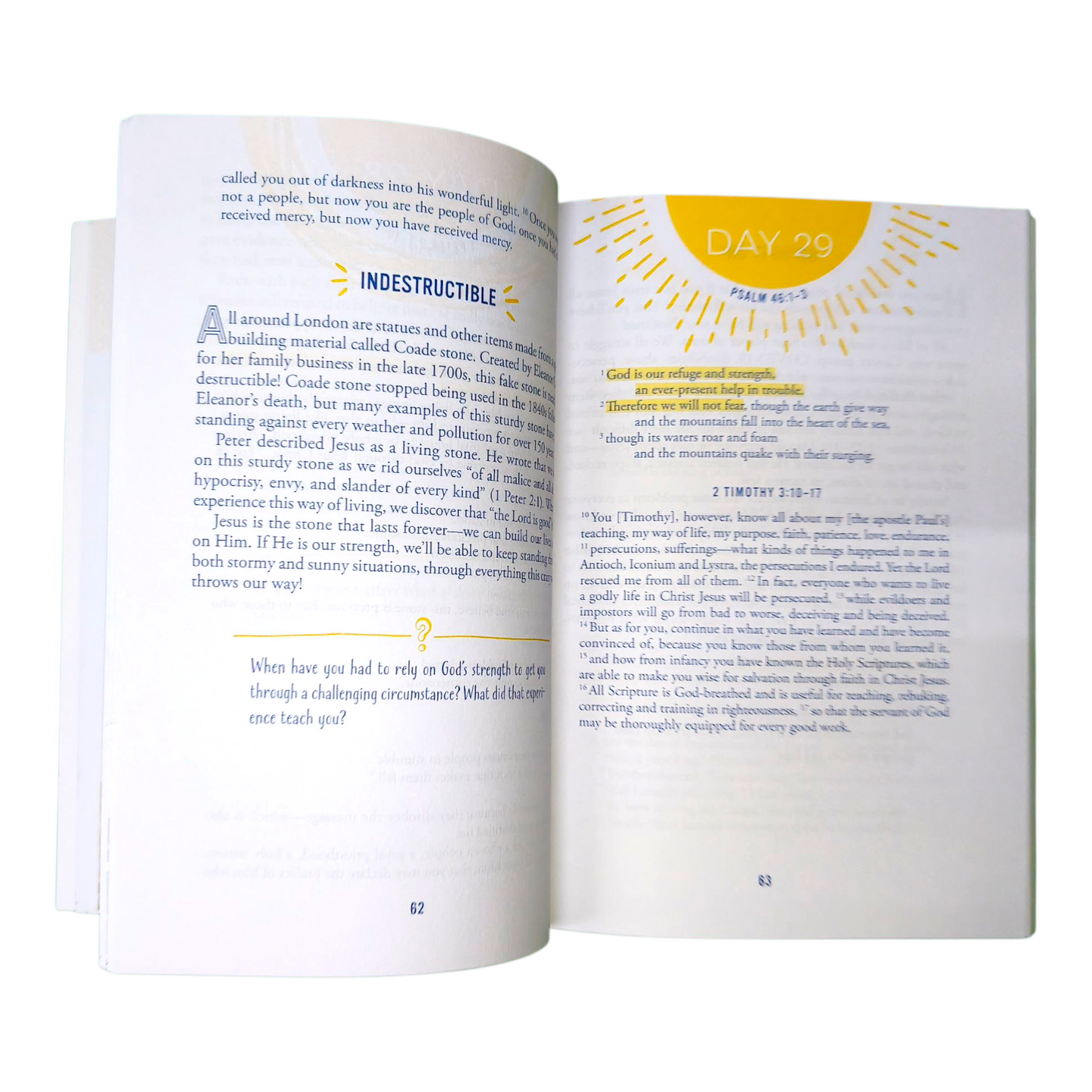 2026 Fearless Faith Our Daily Bread Teen Planner – Beautifully Designed English Bible Verse Diary with 90 Devotions for Teens, Prayer & Reflection Pages