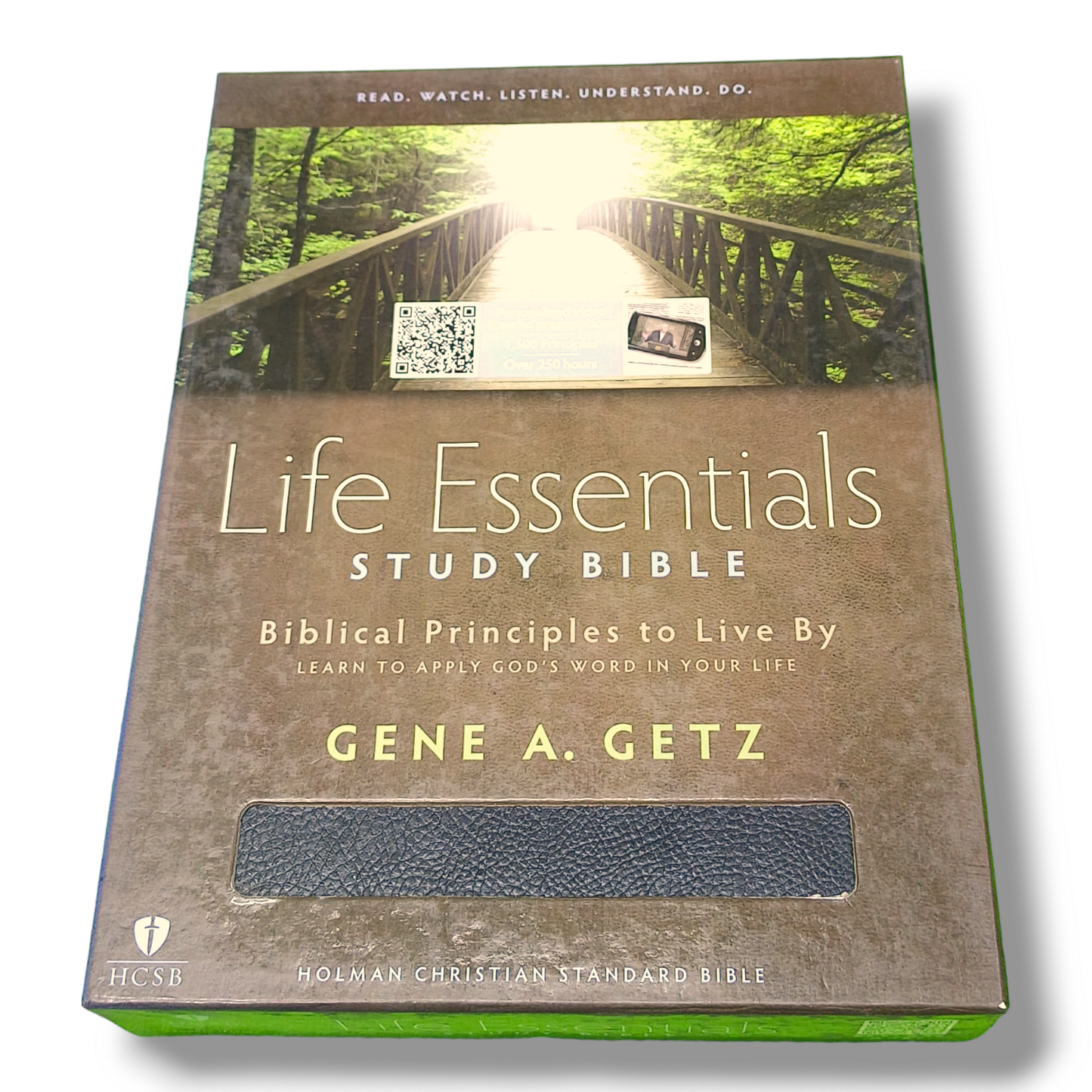 Life Essentials Study Bible | New Edition | Black Imitation Leather