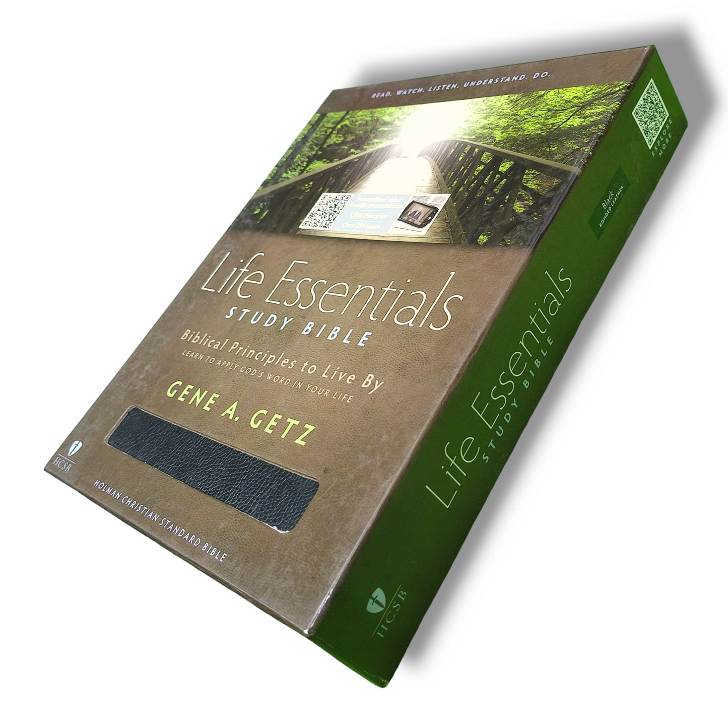 Life Essentials Study Bible | New Edition | Black Imitation Leather