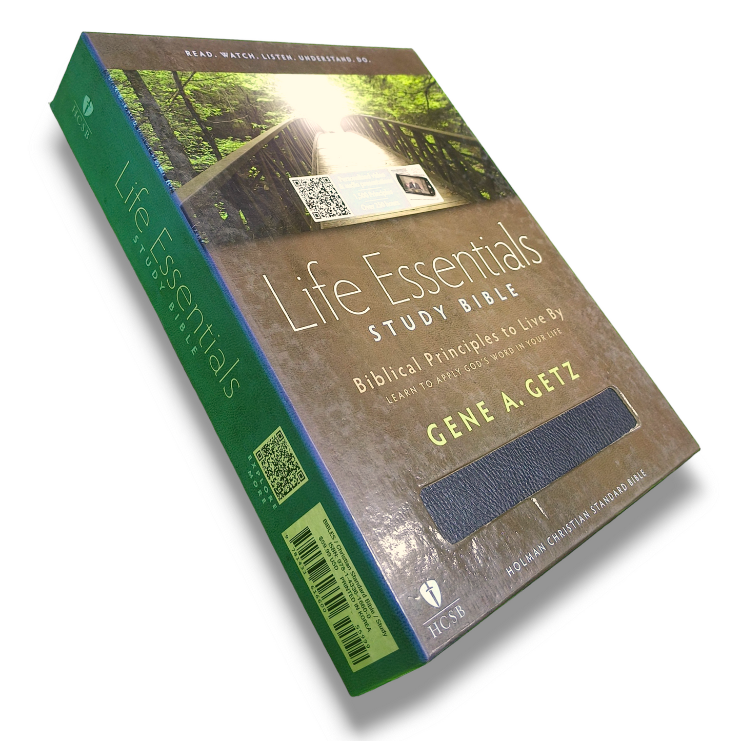 Life Essentials Study Bible | New Edition | Black Imitation Leather