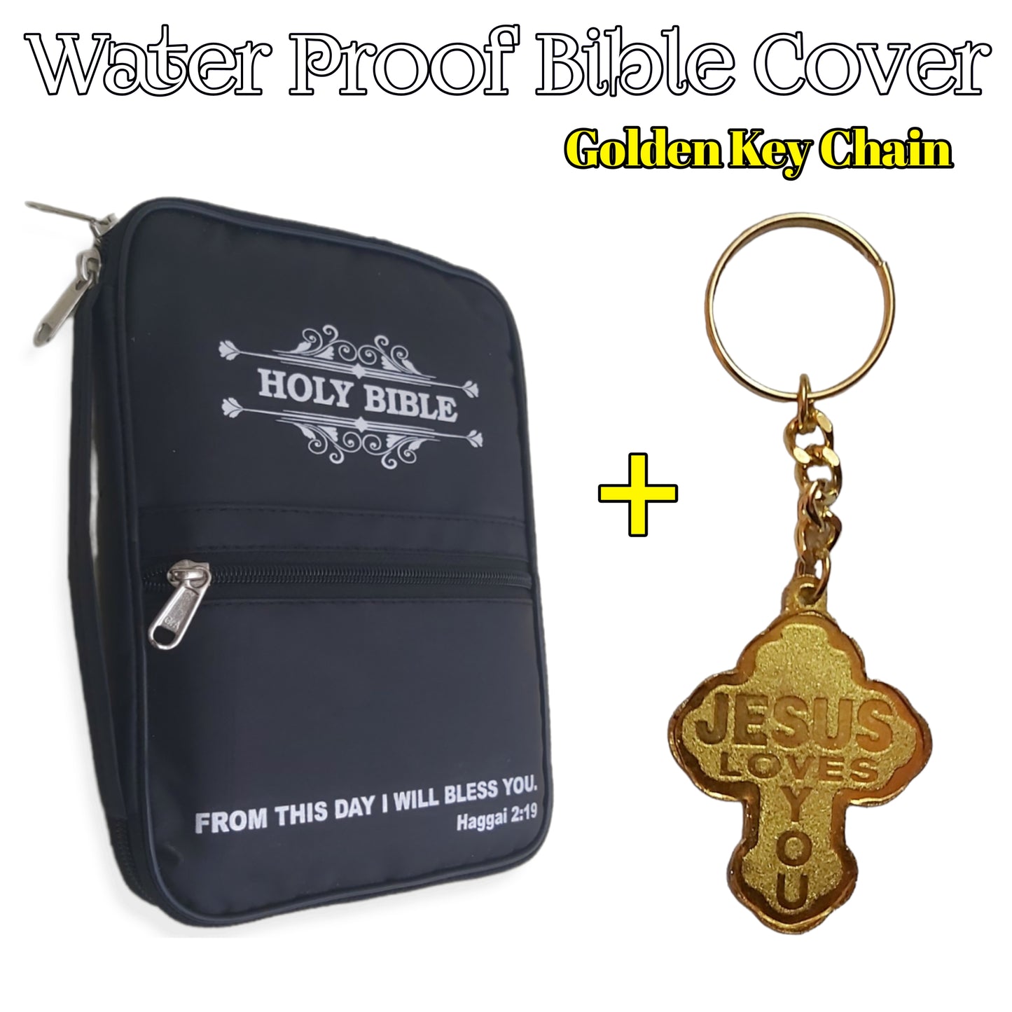 Water Proof Cover With Golden Key Chaine