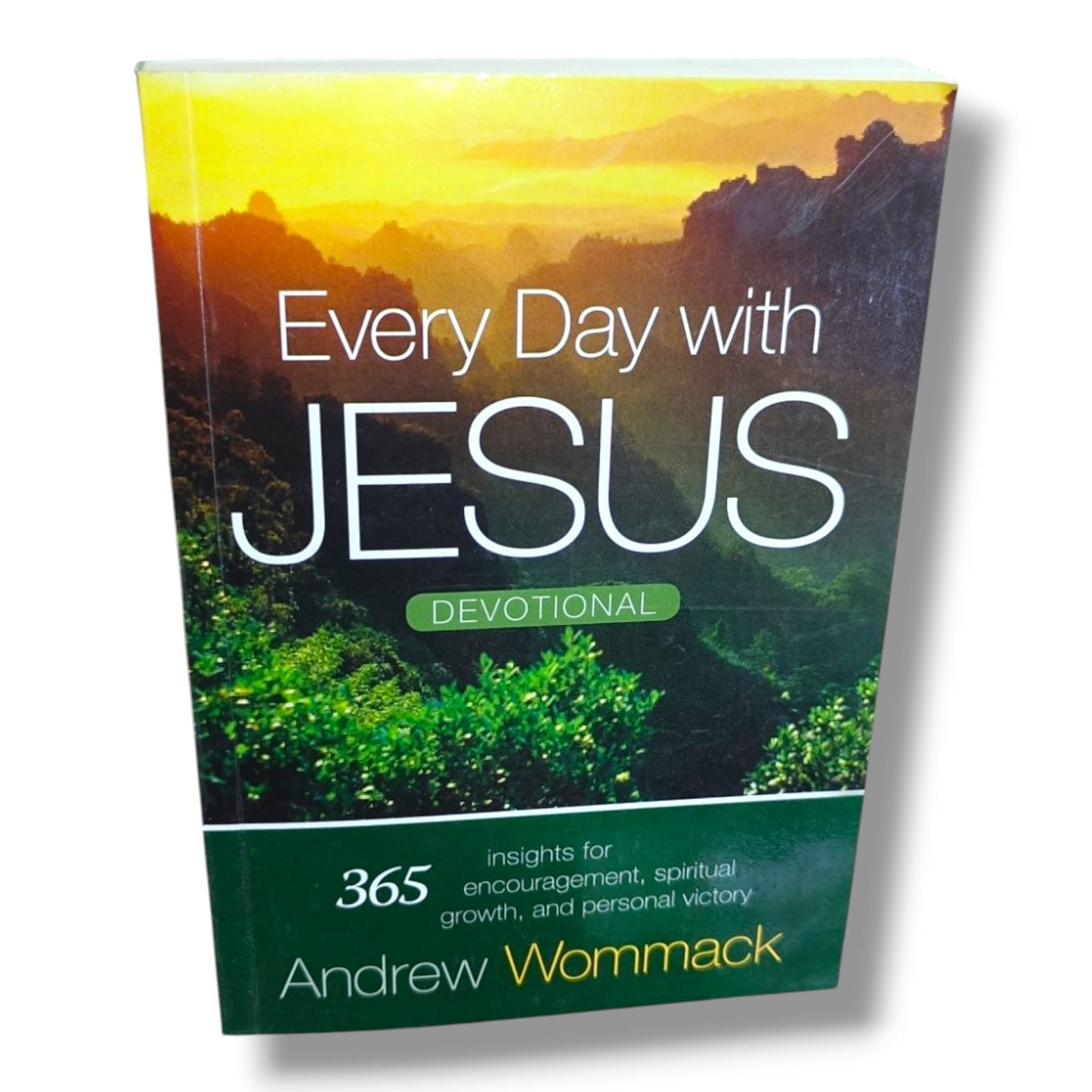 Every Day with Jesus: 365 Daily Devotional Insights for Encouragement, Spiritual Growth & Personal Victory by Andrew Wommack | Christian Books