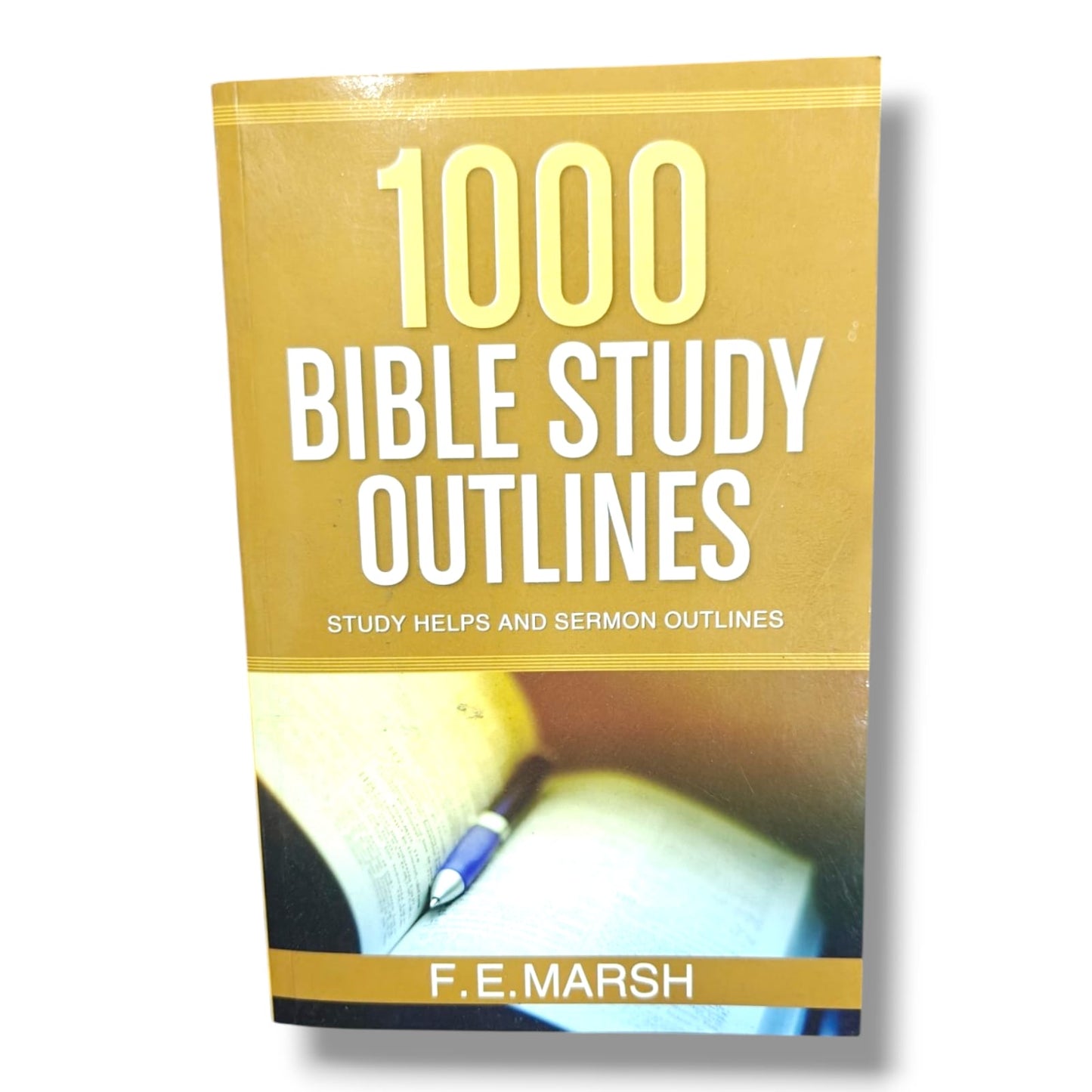 1000 Bible Study Outlines: Study Helps and Sermon Outlines by F. E. Marsh | Christian Preaching & Bible Study Resource