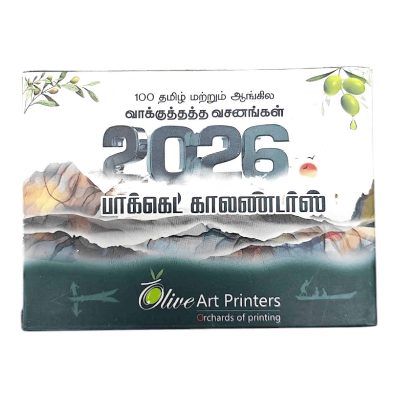 2026 Different Promise Words Pocket Calendar in Tamil & English (100 Nos) – 3D Lamination, Bilingual Scripture Cards for Daily Devotion & Christian Gifts