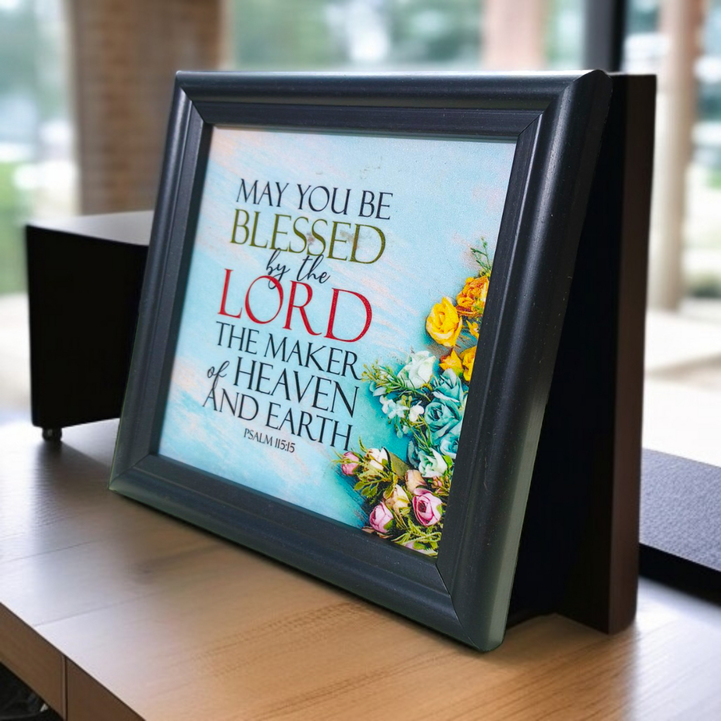 Bible Verse Frame Board | 5x5 Inch Size | High-Quality | Stand Frame's | Durable Design
