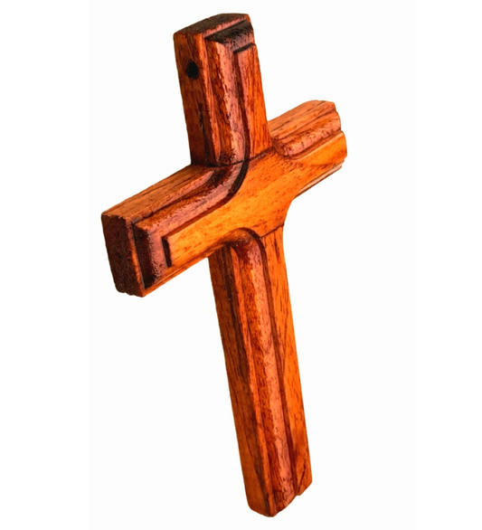 Pure Dark Wood Cross Small