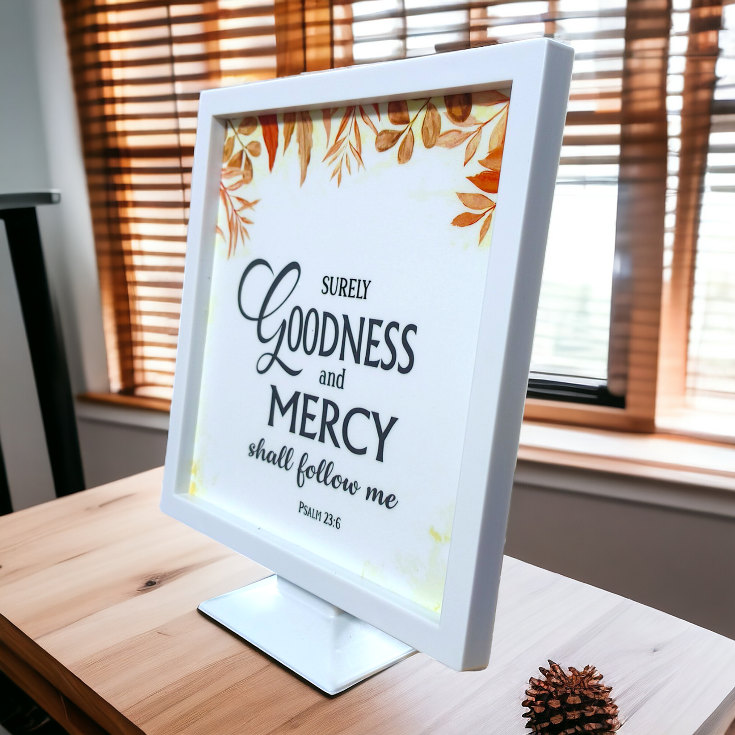 Stand Frame | High Quality | Best Gift For Home Decor | ( Psalms : 23:6 )