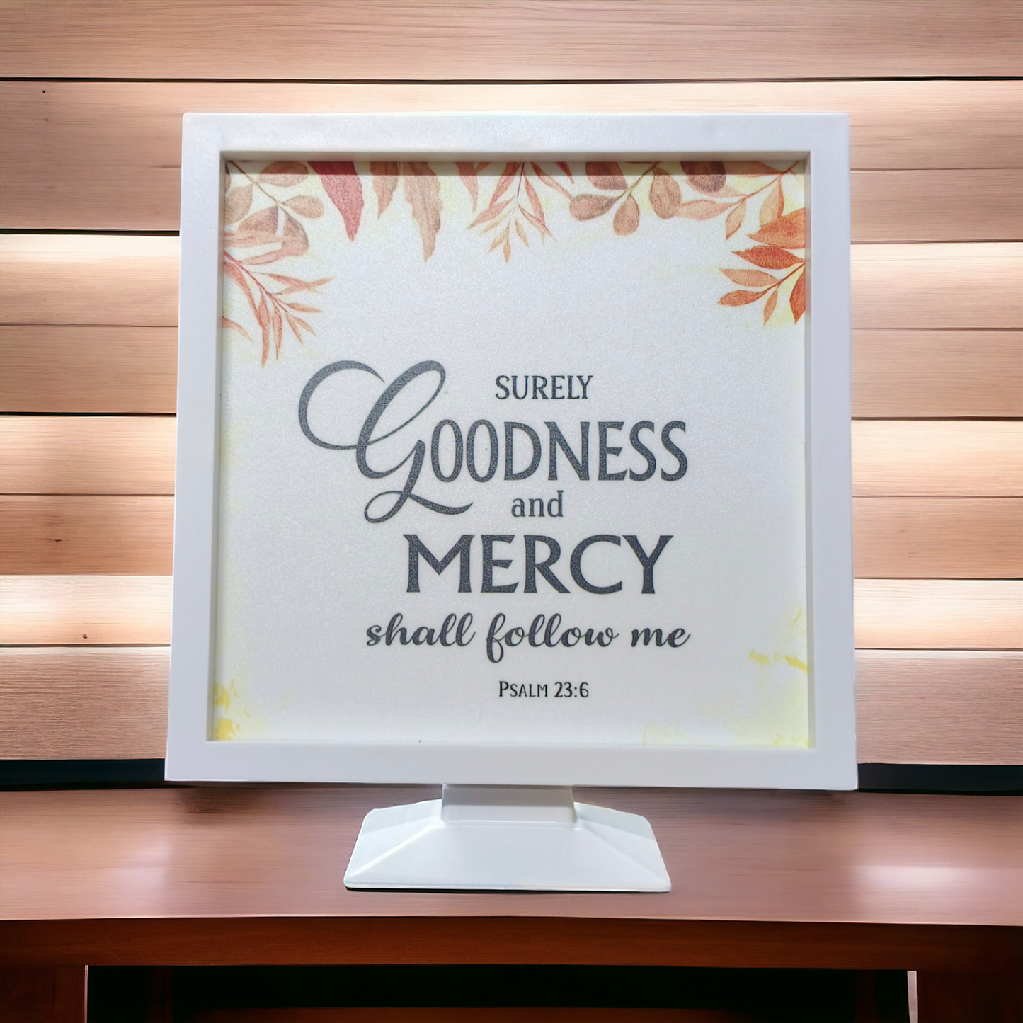 Stand Frame | High Quality | Best Gift For Home Decor | ( Psalms : 23:6 )