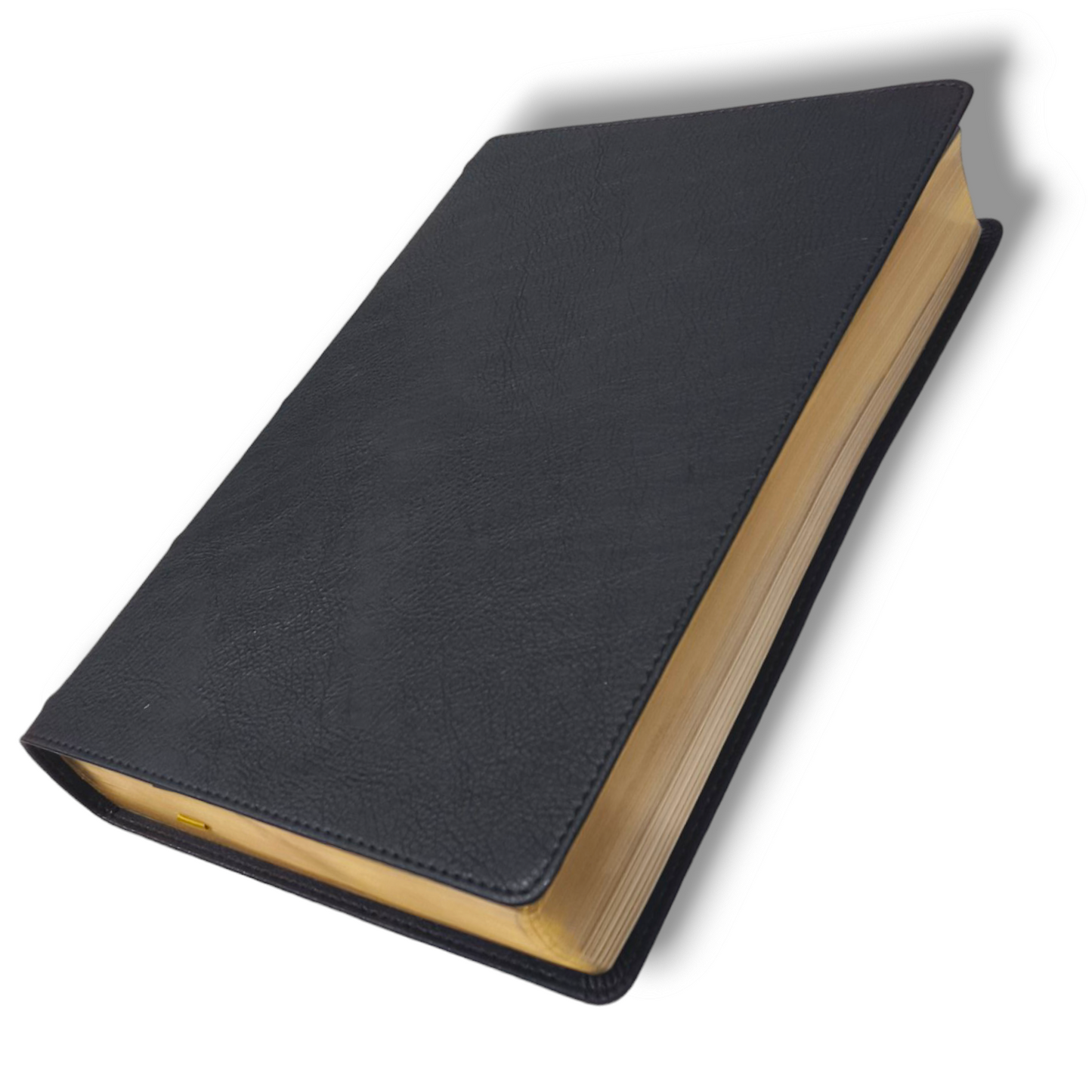 NKJV, Large Print Verse-by-Verse Reference Bible | Maclaren Series | Leathersoft, Black Cover | Comfort Print | New King James Version