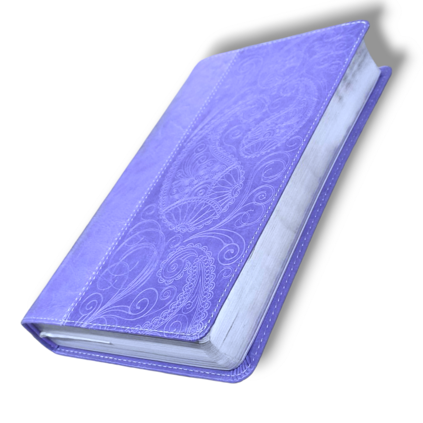 NIV Thinline Reference Bible | Attractive Purple Design Bound Cover | Holy Bible: New International Version | Lavender | Italian Duo-Tone | New Edition