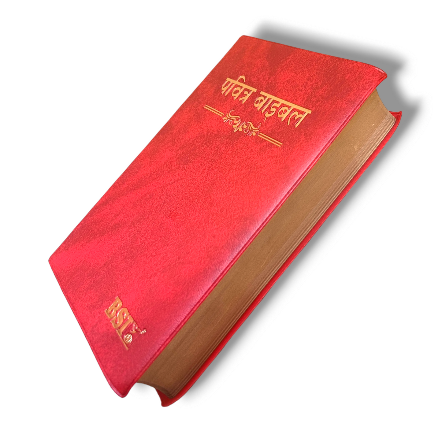 Holy Hindi Bible | Crown Size Edition | Maroon Color Bound | With Golden Edge | Attractive Bound Edition | New Edition