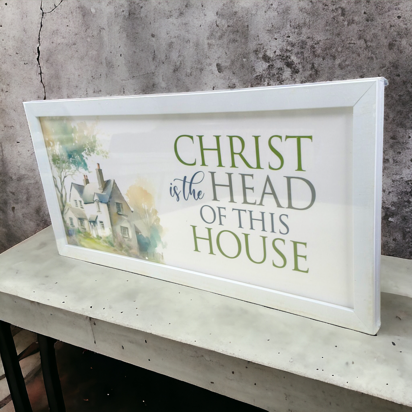 High Quality | Premium English Bible Verses Photo Frame | Hanging Frame | Best Gift For Home Decor | ( Size : 20×14 Inch )