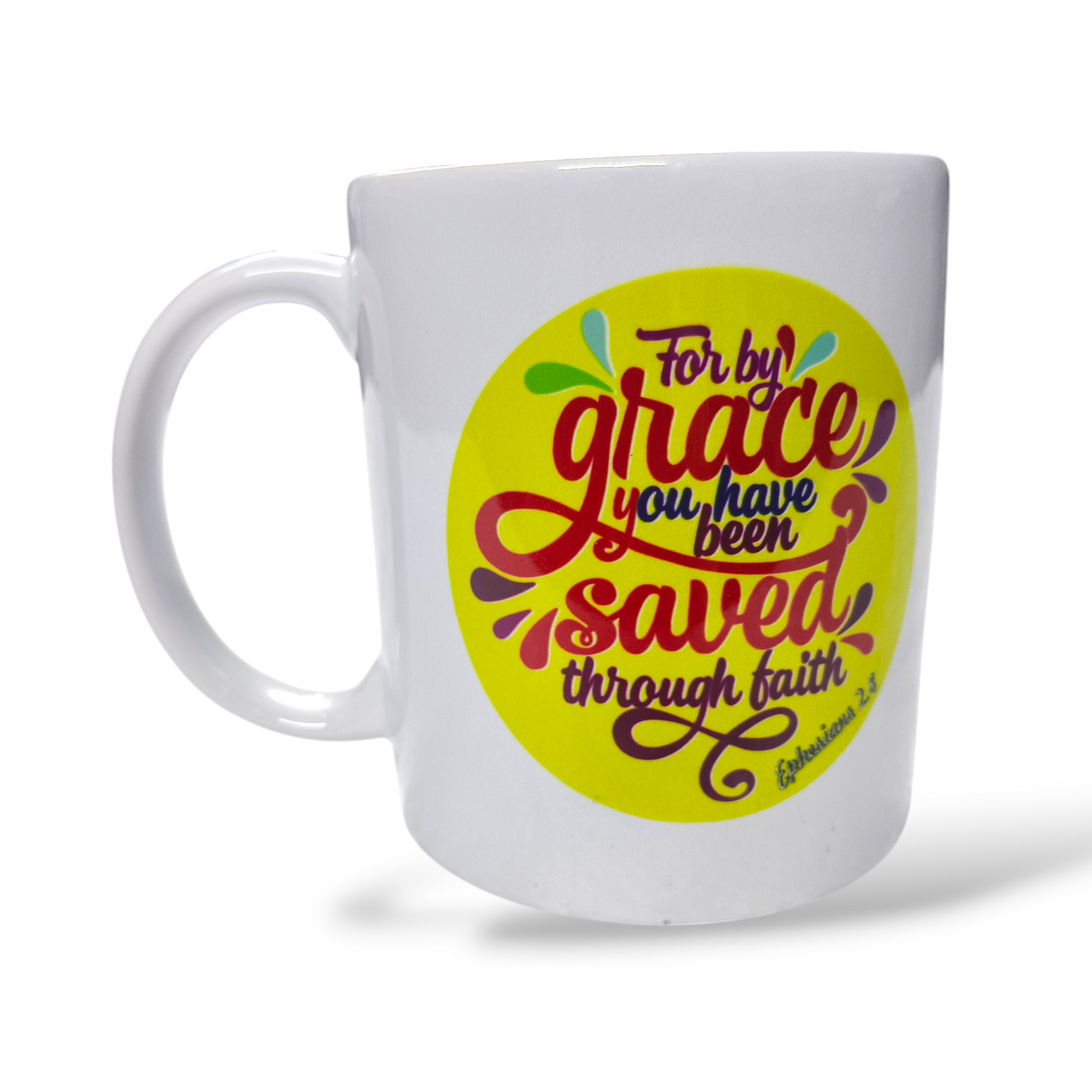 Premier Ceramic Coffee White Mug | Bible Verses Printed | Best Gift For Your Friend's For & Home Decor | D9