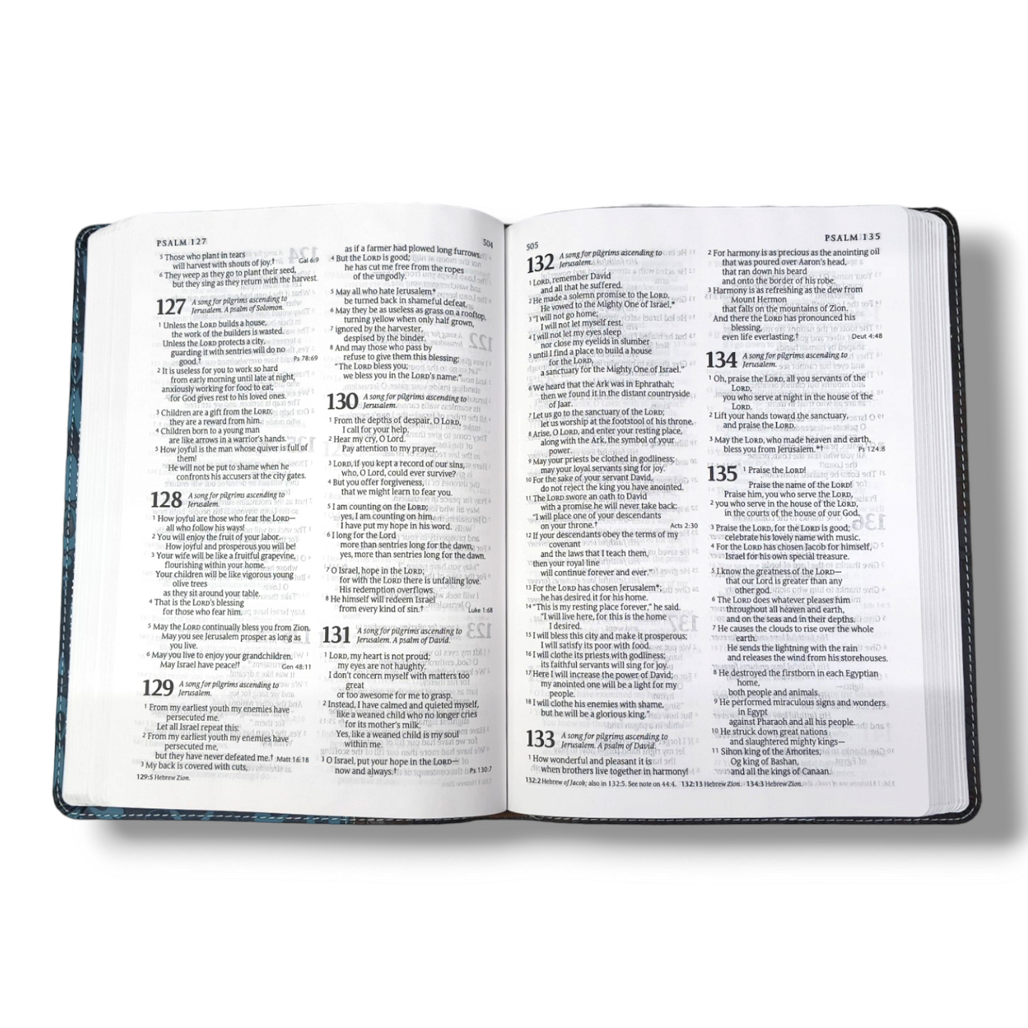 NLT Premium Slimline Reference Bible | Large Print | New Edition | Attractive Design Bound | Study Bible