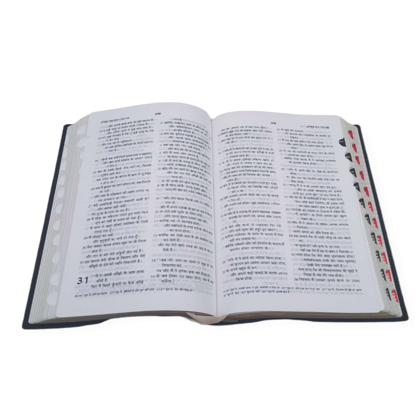 Hindi Bible Compact | with Thumb Index | Missionary Regular Edition | Amity Edition | Golden Edge