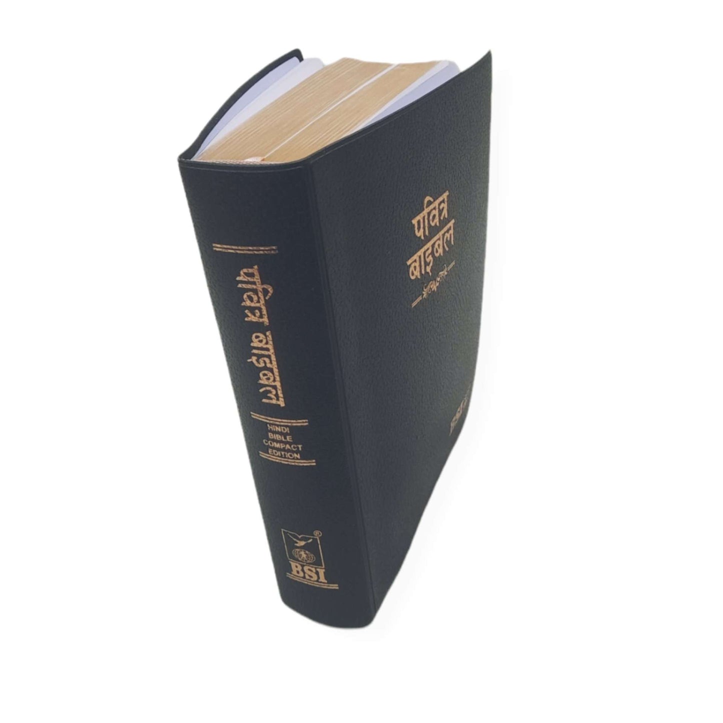 Hindi Bible Compact | with Thumb Index | Missionary Regular Edition | Amity Edition | Golden Edge