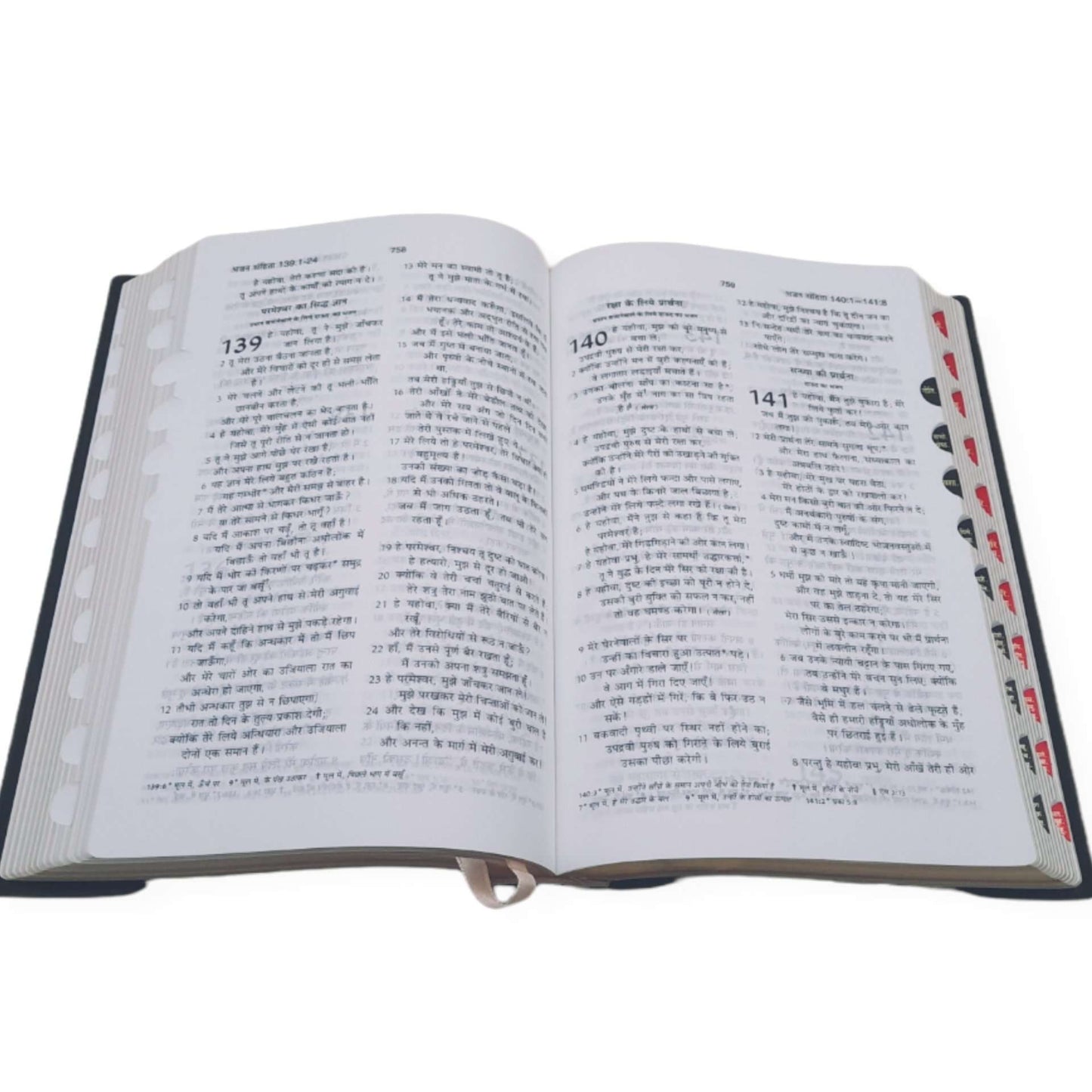 Hindi Bible | with Thumb Index | Missionary Regular Edition | Medium Size | Amity Edition | Golden Edge