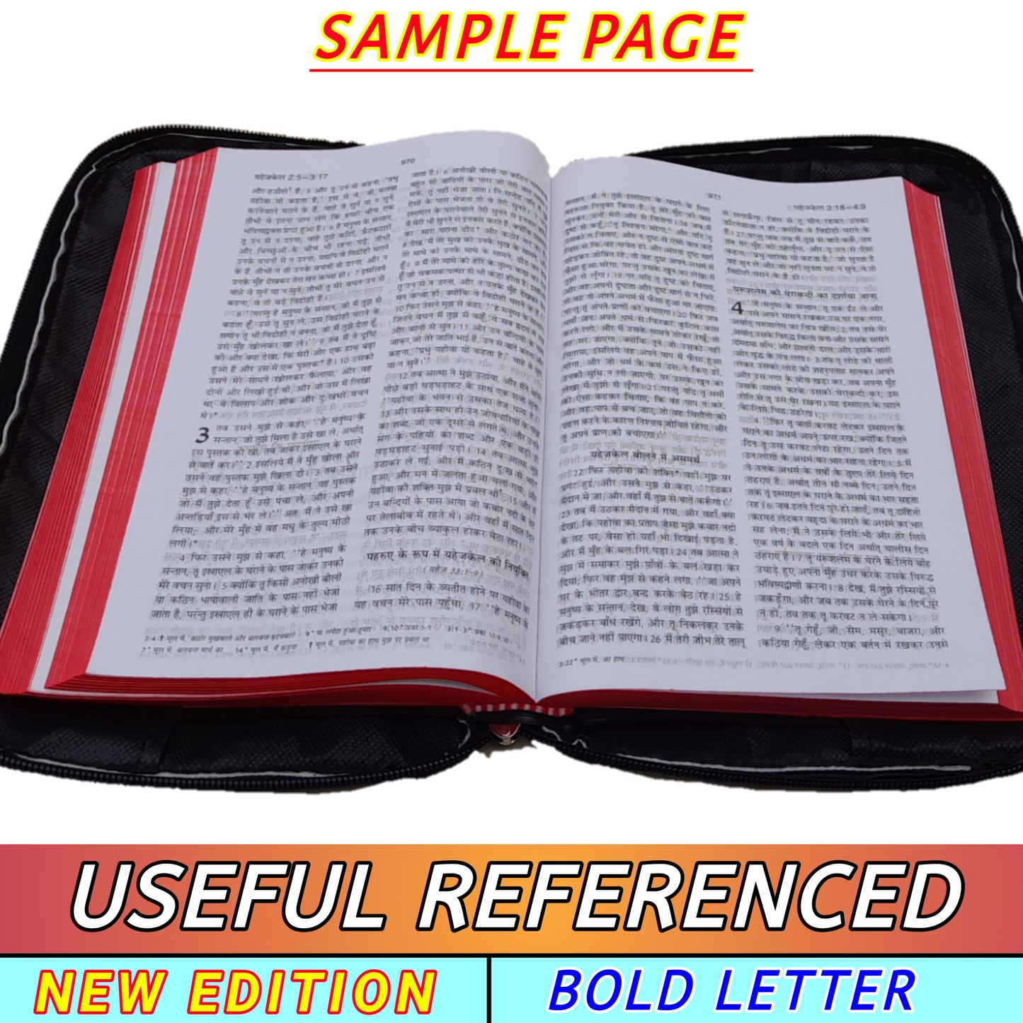 The Hindi Bible With Bible Cover