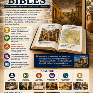 Cultural Background Bibles