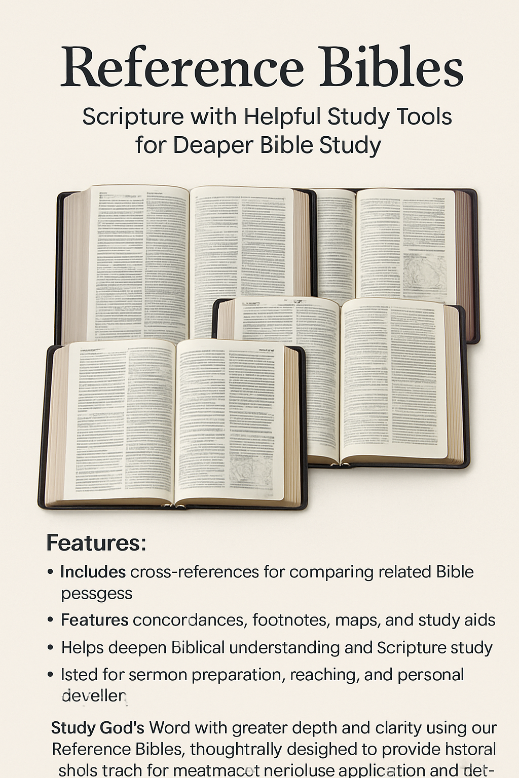 Reference Bibles - THE CHRISTIAN GALLERY