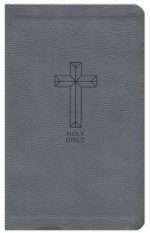 NKJV Value Thinline Bible: Imitation Leather - Charcoal