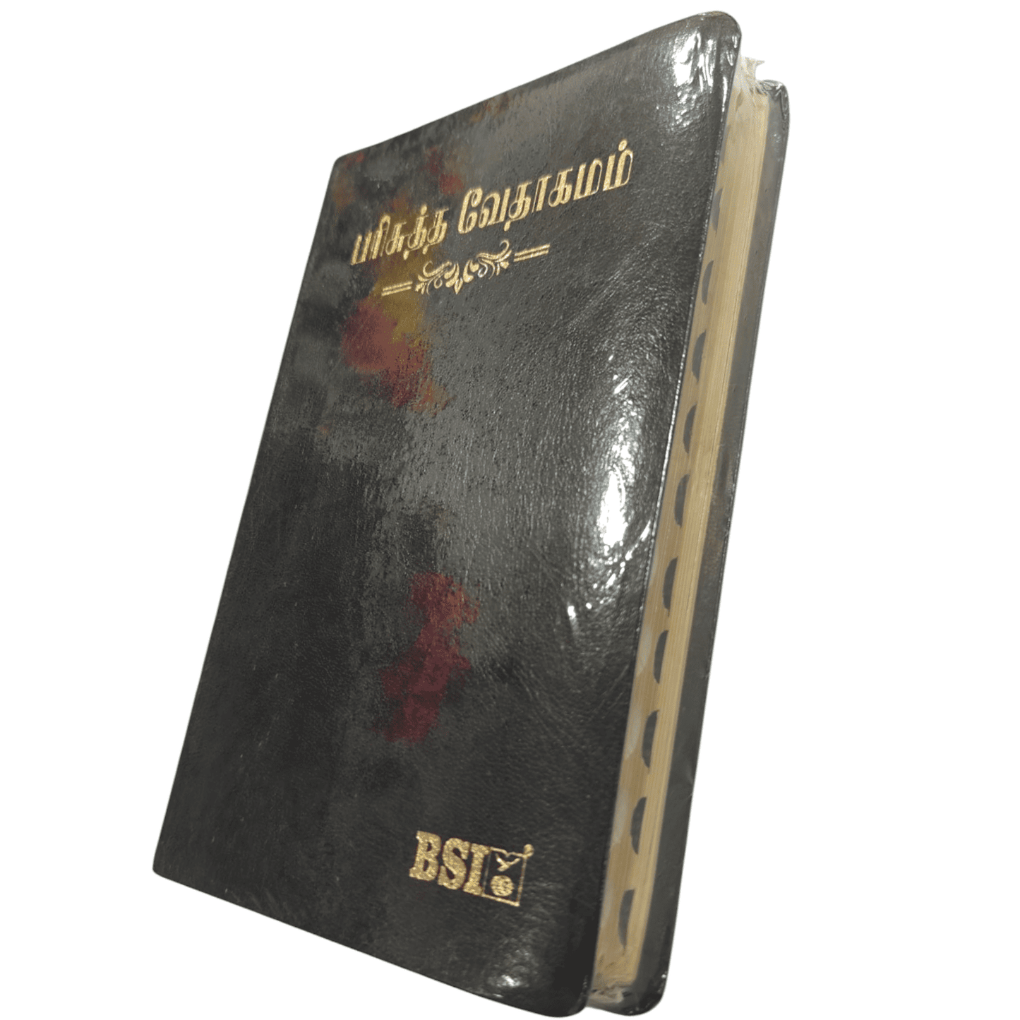 OV 55 Open Tamil Bible: Korean Print (NO-New Ortho): Black Without Thumb Index