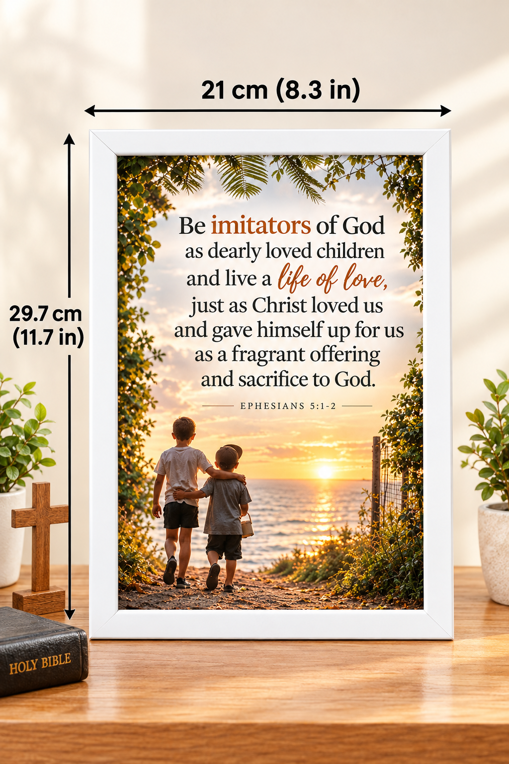 Ephesians 5:1-2  Bible Verse Frame – Life of Love