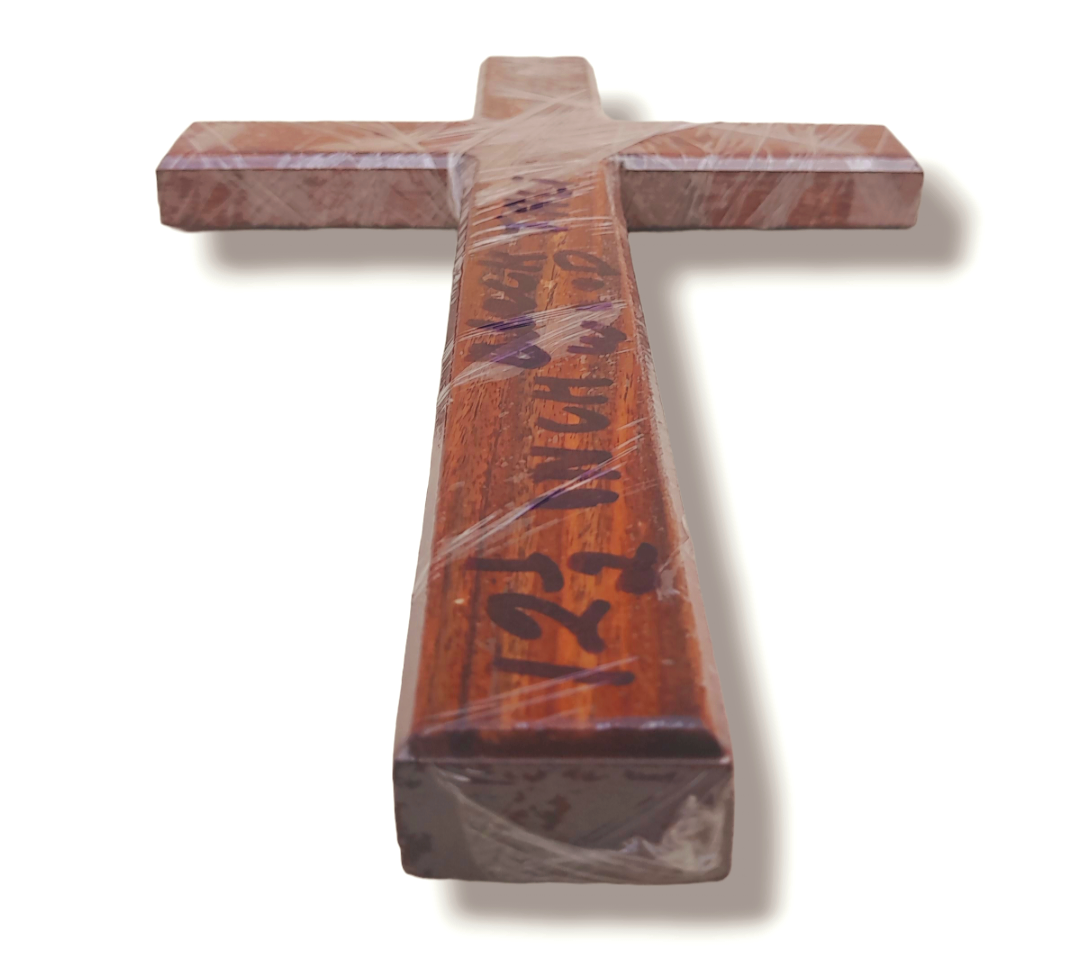 Cross Jesus Wood 12.5 Inch