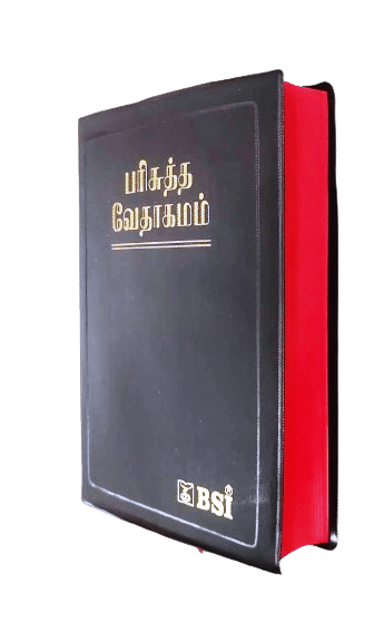 Tamil Ordinary Bible - Semi Compact Edition with Red Edges (Hardcover, 9788122129533)