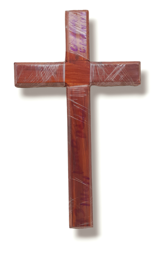 Cross Jesus Wood 13 Inch
