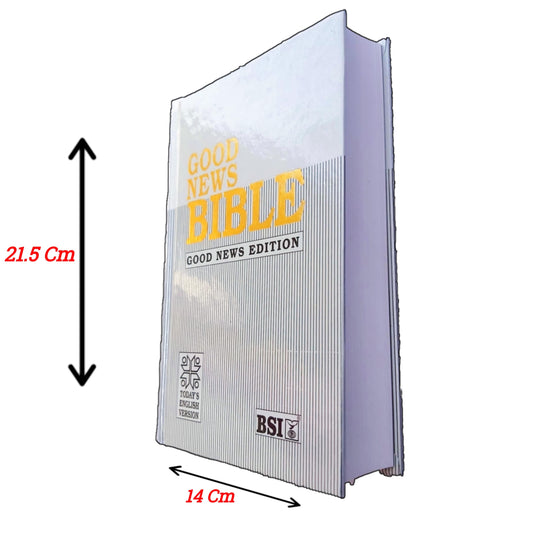The Holy Bible Good News Big size White Color ( Today's English Version )