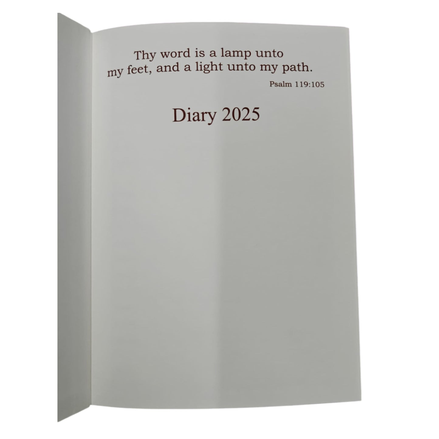 Daily Bible Verse English Diary is a beautifully designed planner