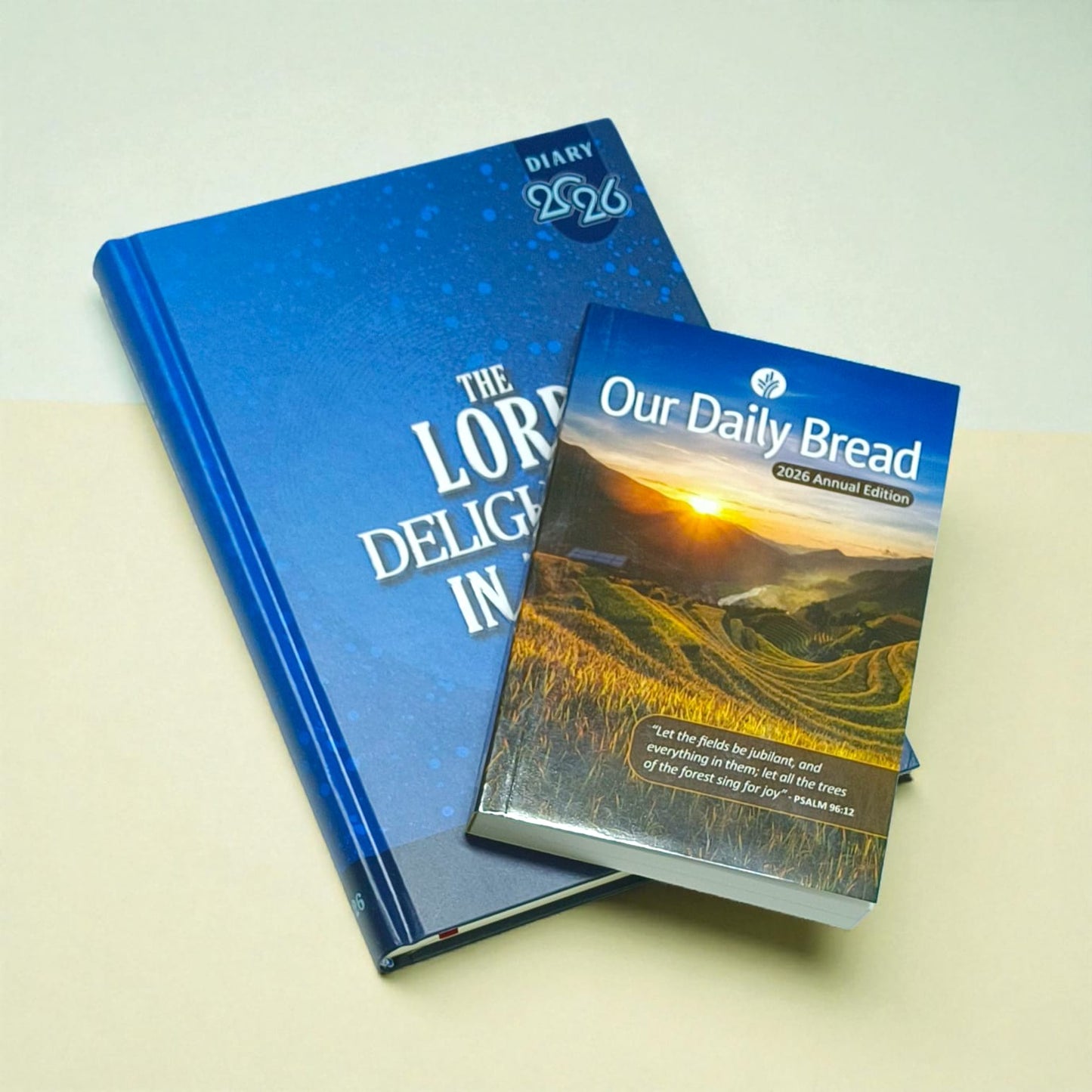 2026 Daily Bread Planner Combo – Daily Bible Verse English Diary + Inspirational Christian Planner