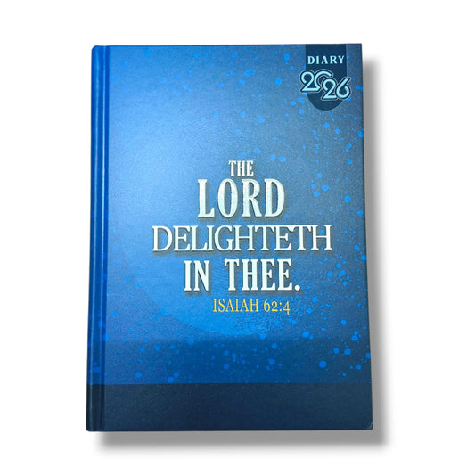 2026 Daily Bible Verse English Diary – Beautifully Designed Christian Planner