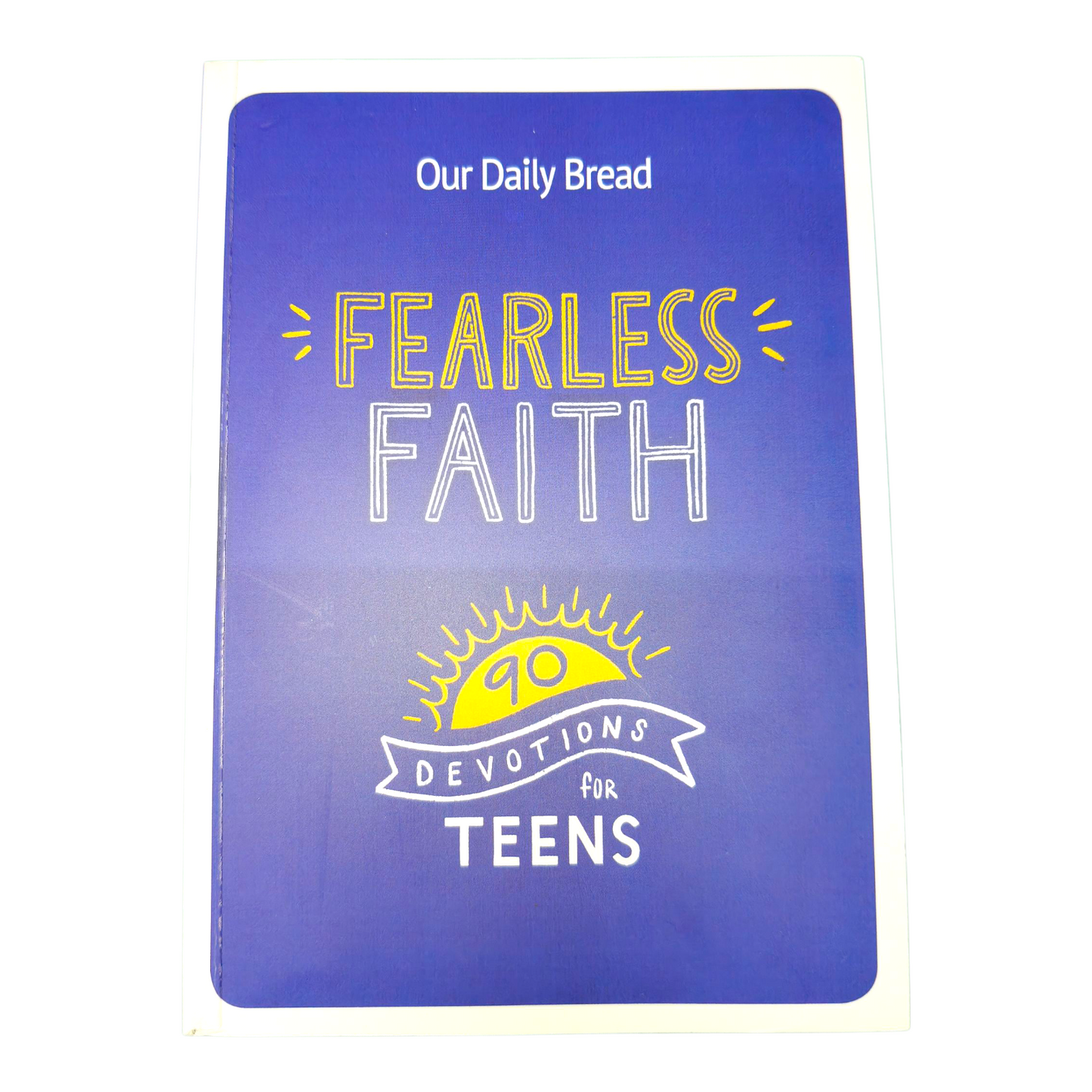 2026 Fearless Faith Our Daily Bread Teen Planner – Beautifully Designed English Bible Verse Diary with 90 Devotions for Teens, Prayer & Reflection Pages