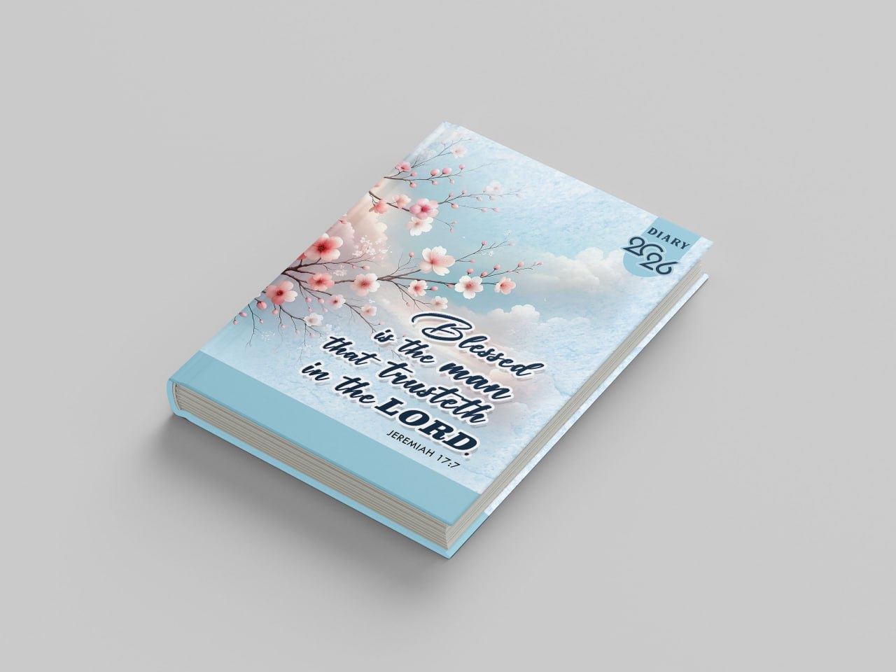 2026 Daily Bible Verse English Diary & Planner | Christian Planner for Spiritual Growth