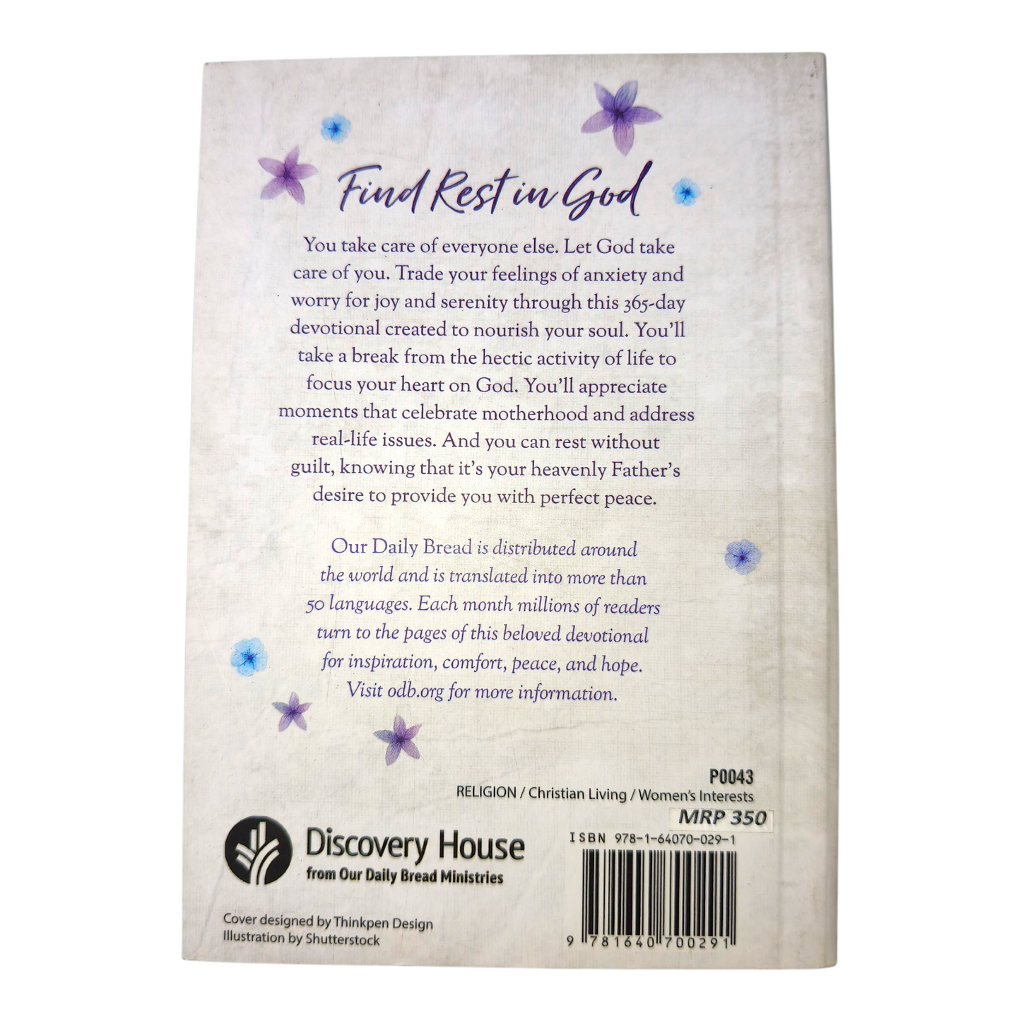 2026 Our Daily Bread “Moments of Peace for Moms” Planner – Beautifully Designed English Bible Verse & Devotional Diary with Prayer, Gratitude & Family Planning Pages