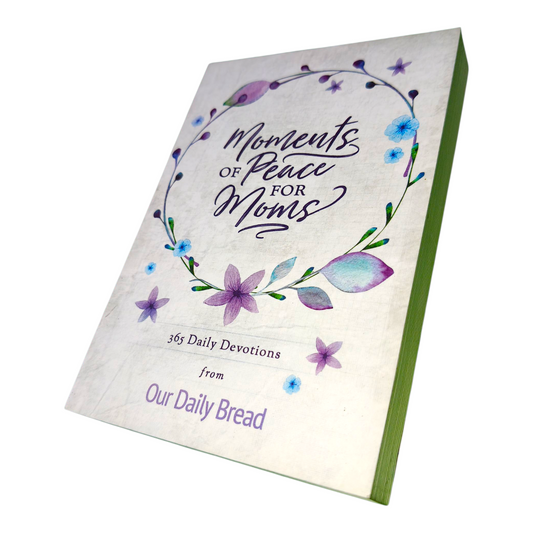 2026 Our Daily Bread “Moments of Peace for Moms” Planner – Beautifully Designed English Bible Verse & Devotional Diary with Prayer, Gratitude & Family Planning Pages