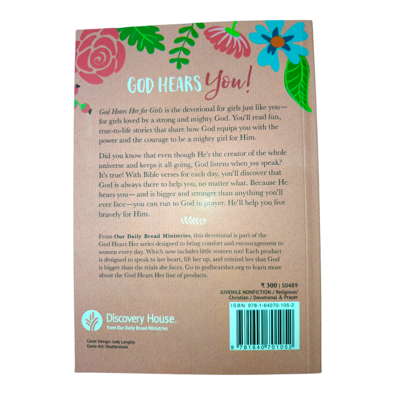 2026 Our Daily Bread “God Hears Her for Girls” Planner – Beautifully Designed English Bible Verse Diary with 90 Faith‑Building Devotions, Prayer & Daily Schedule Pages