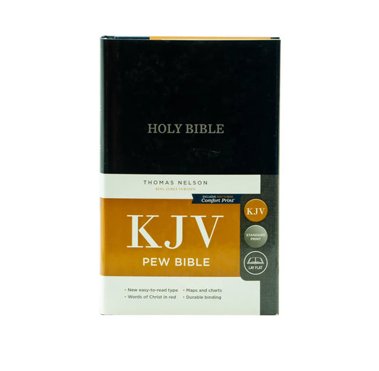 KJV Pew Bible Comfort Print: Holy Bible