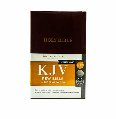 KJV Pew Bible Large Print