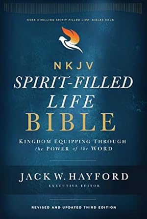 NKJV, Spirit-Filled Life Bible, Third Edition, Hardcover, Red Letter Edition, Comfort Print: Kingdom Equipping Through the Power of the Word