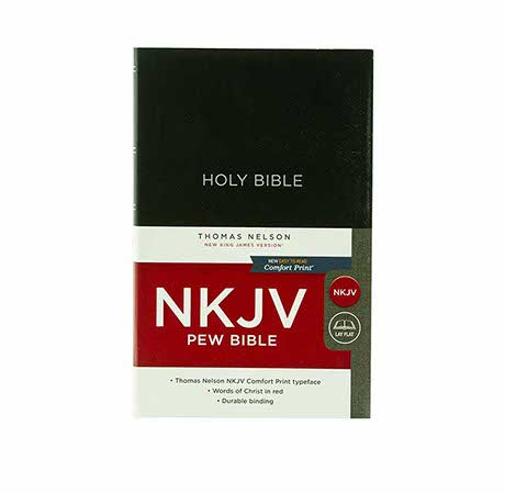NKJV Pew Bible Comfort Print: Holy Bible
