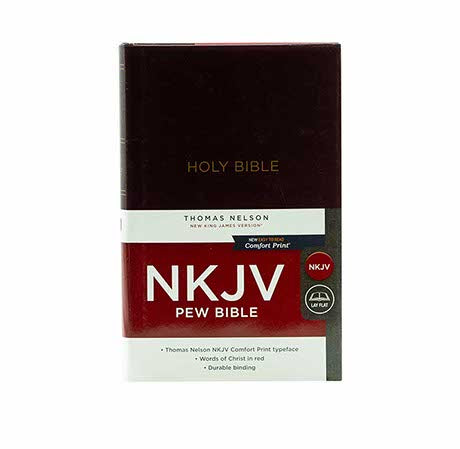 NKJV Pew Bible - Comfort Print Holy Bible for personal devotion and study.