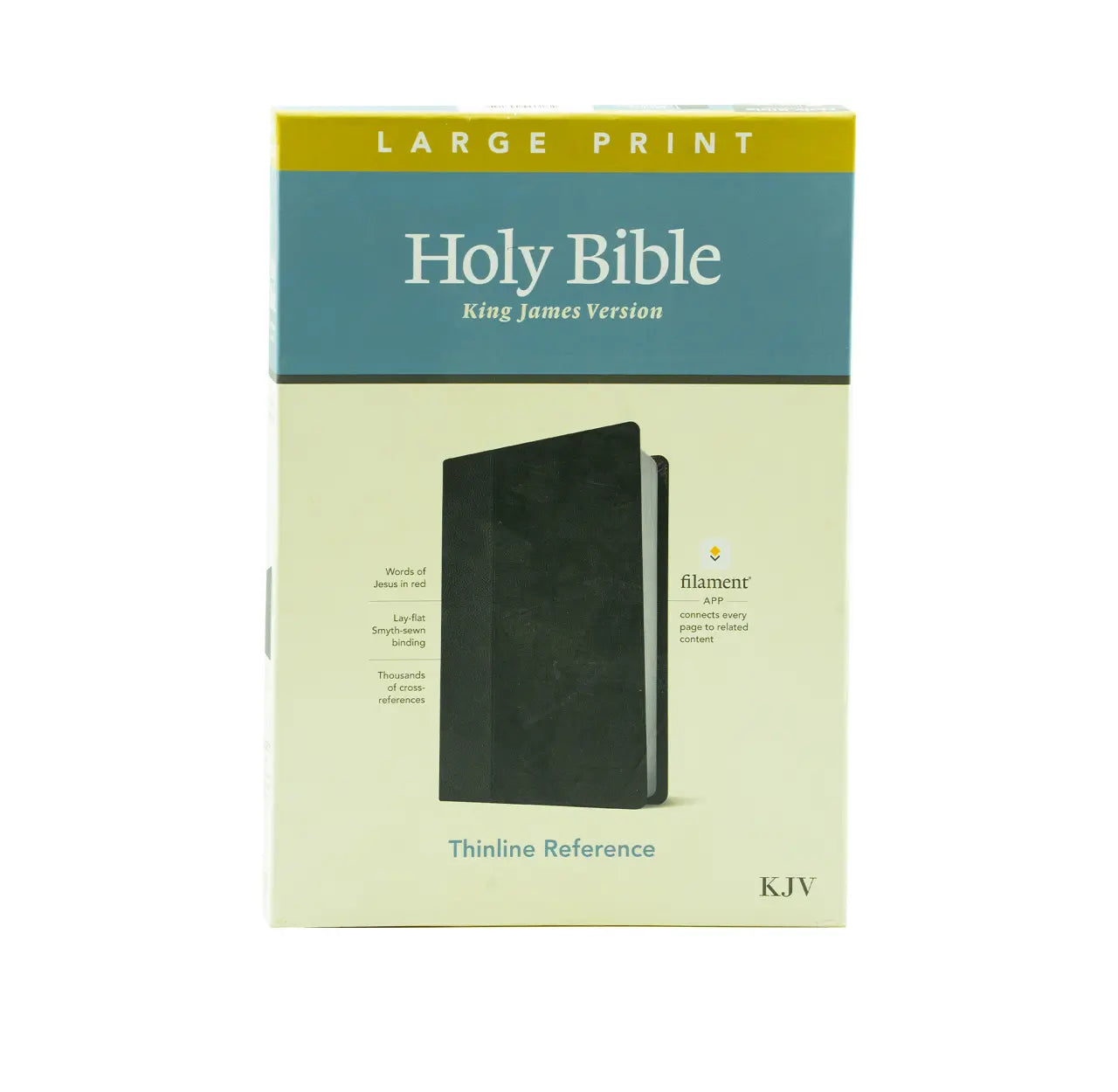 KJV Large Print Thinline Reference Bible, Filament Enabled