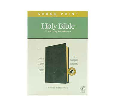 NLT Large Print Thinline Reference Holy Bible
