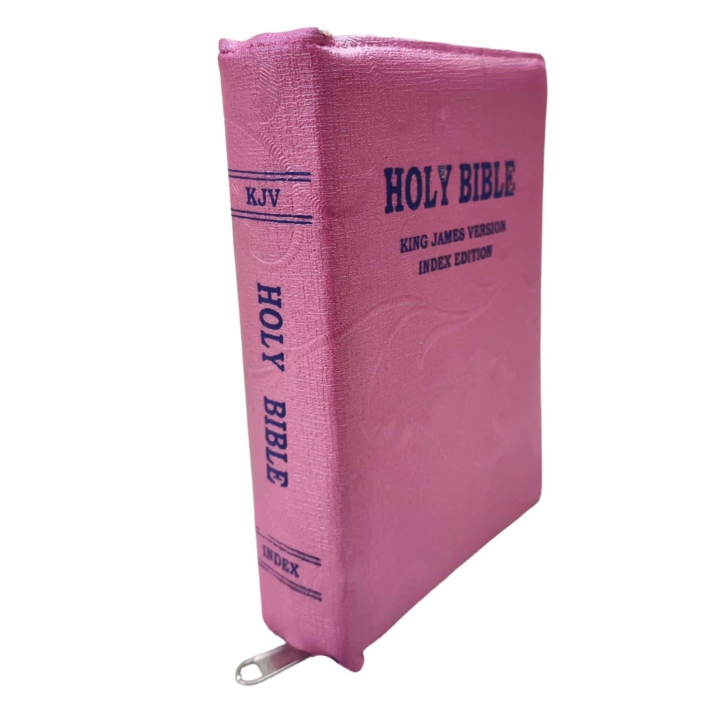KJV Bible With Thumb Index Pink color