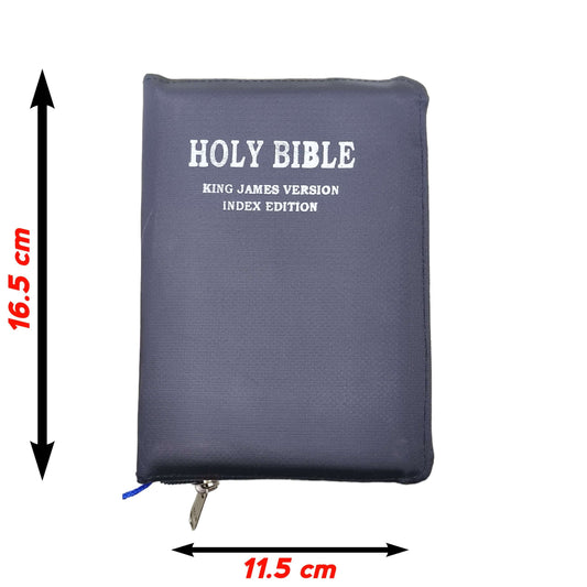 KJV Bible With Thumb Index Black color